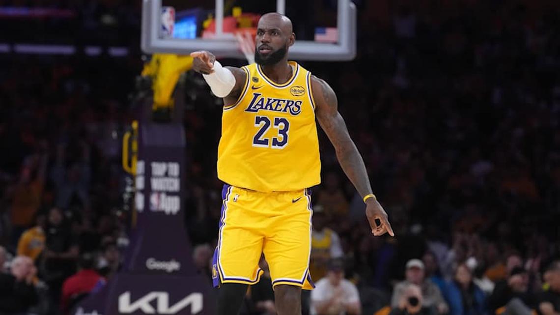  LeBron James and the Lakers took care of business in Game 1 | Kirby Lee-Imagn Images 