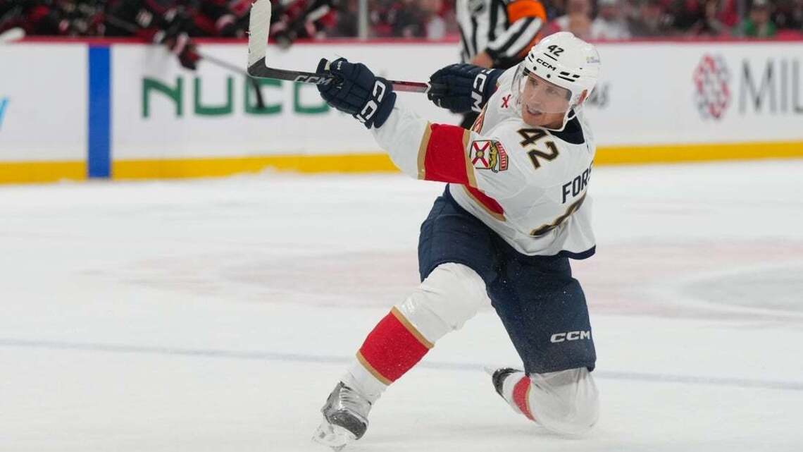 NHL roundup: Panthers score late in OT to ruin Hurricanes' banner night 