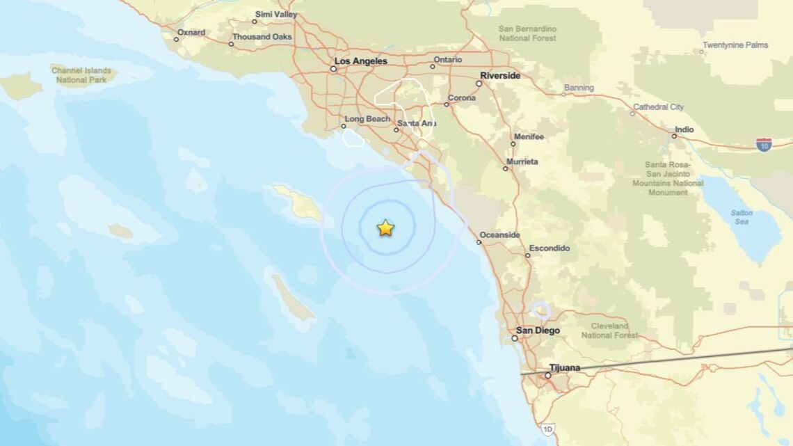 Update: Earthquake of 3.5 magnitude registered close to Dana Point, CA on Oct. 5 