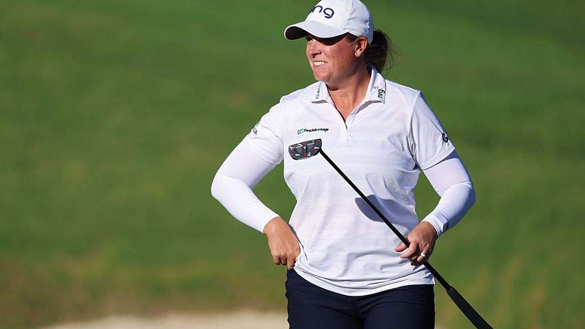 Lauren Coughlin builds 5-shot lead at Aramco Championship