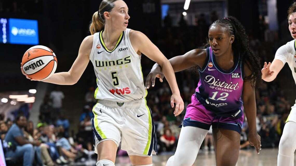 Shakira Austin's season-best effort leads Mystics past Wings