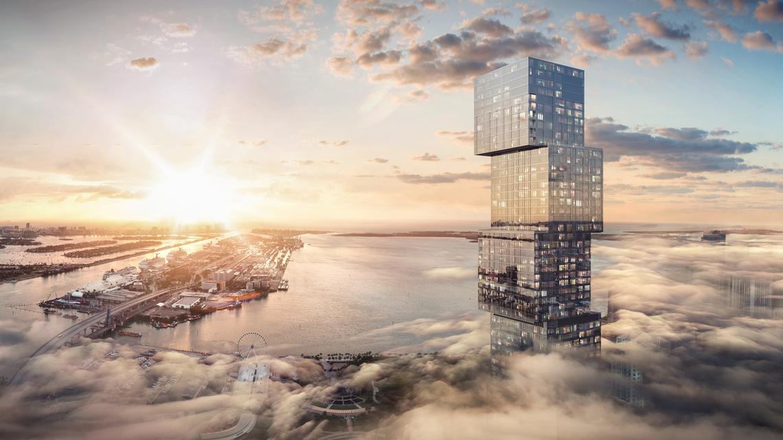 Skyscraper Hits Construction Milestone To Become Tallest Building in Miami 