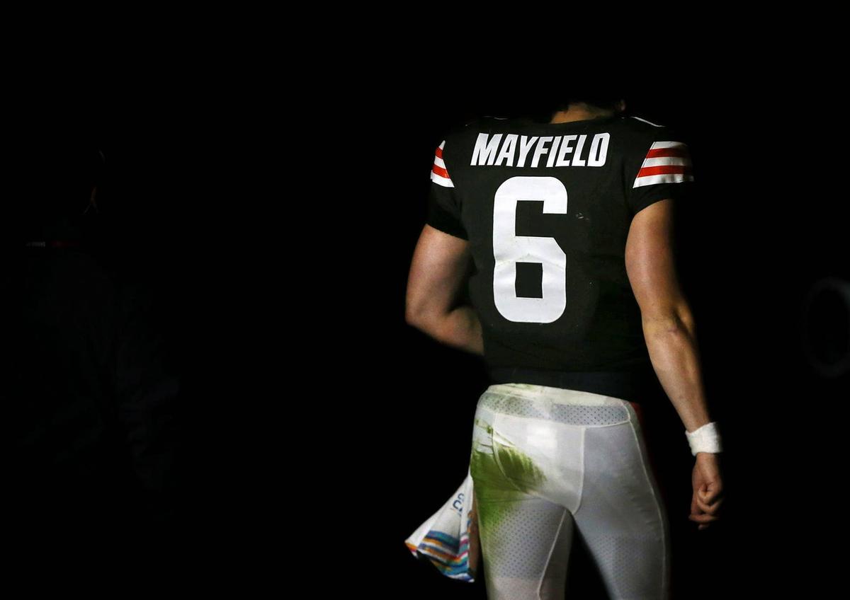  Baker Mayfield's tenure in Cleveland didn't end on good terms. (The Columbus Dispatch)