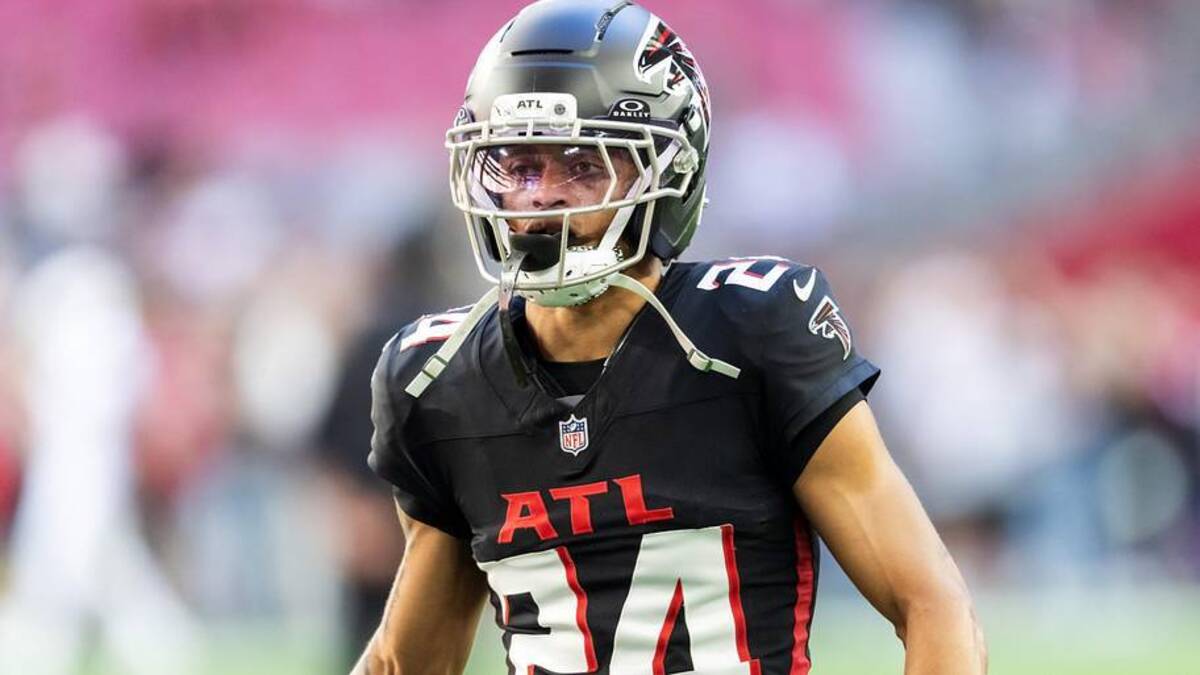  A.J. Terrell Jr. will be joined in the Falcons secondary by his brother this season. | Mark J. Rebilas-Imagn Images 