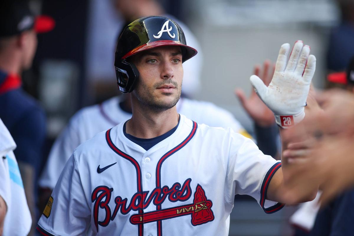  Atlanta Braves first baseman Matt Olson (28) © Brett Davis-Imagn Images