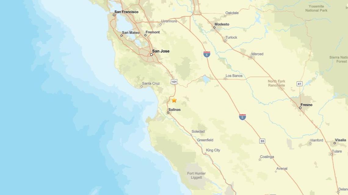 2.5 magnitude earthquake rattles near San Juan Bautista, CA on March 18 