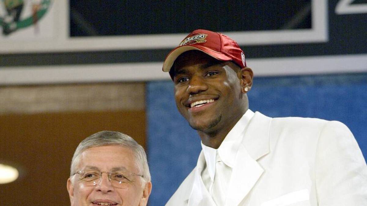  LeBron James and the 2003 NBA draft class have a claim as the greatest in league history. | Robert Deutsch-Imagn Images 