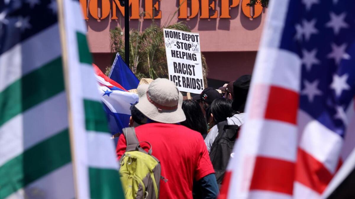 How an immigration enforcement stalemate with Home Depot reached the Capitol