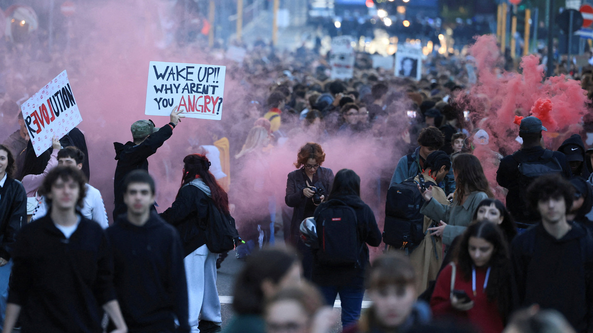 Protests sweep Italian cities amid heavy security presence, some ...