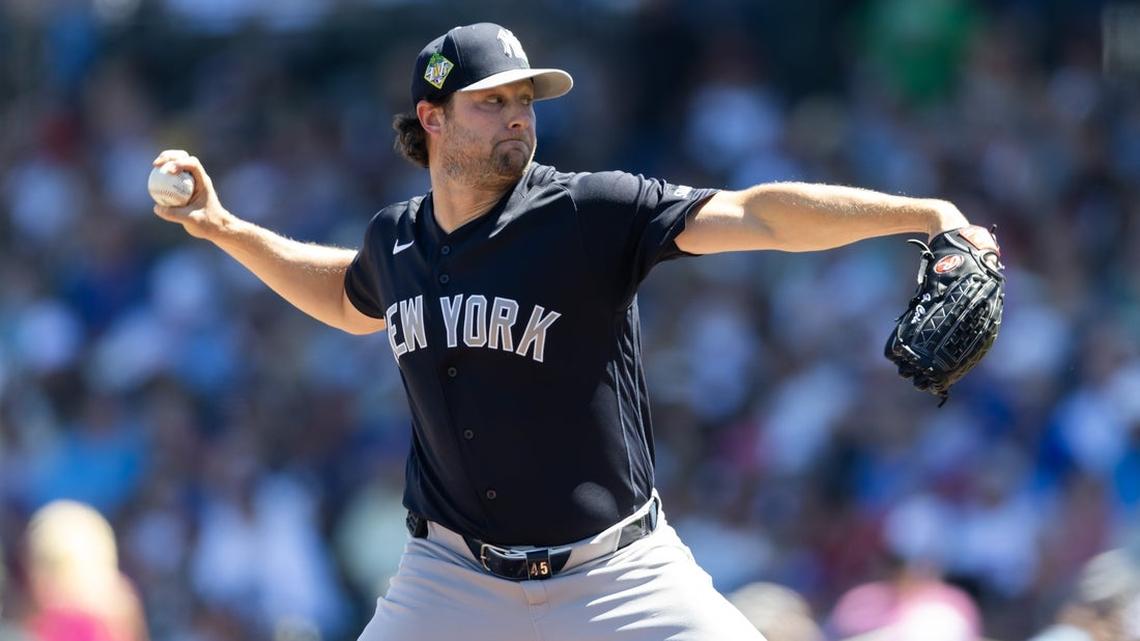 Yankees' Gerrit Cole, Carlos Rodon close to rehab assignments