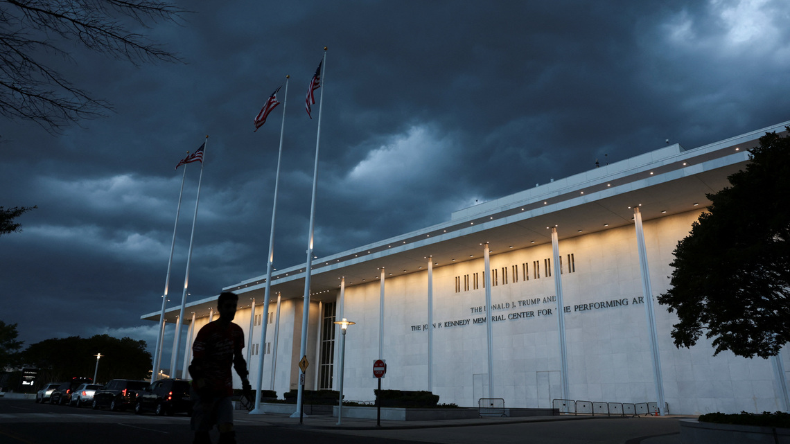 Judge keeps order in place to remove Trump's name from Kennedy Center 