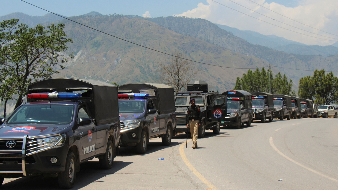 Protesters clash with police in Pakistani Kashmir as strike shutters cities 