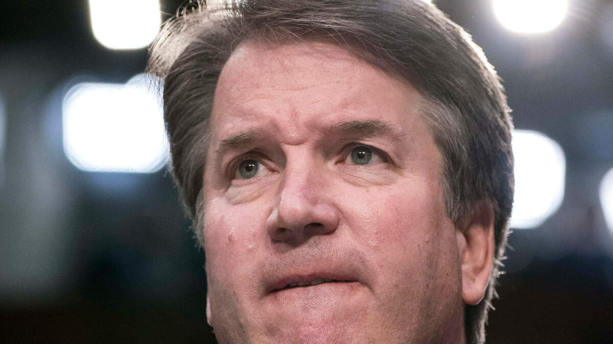 Judge Brett Kavanaugh, President Donald Trump’s nominee for the Supreme Court, appears at a confirmation hearing before the Senate Judiciary Committee on Sept. 5. MUST CREDIT: Washington Post by Melina Mara
