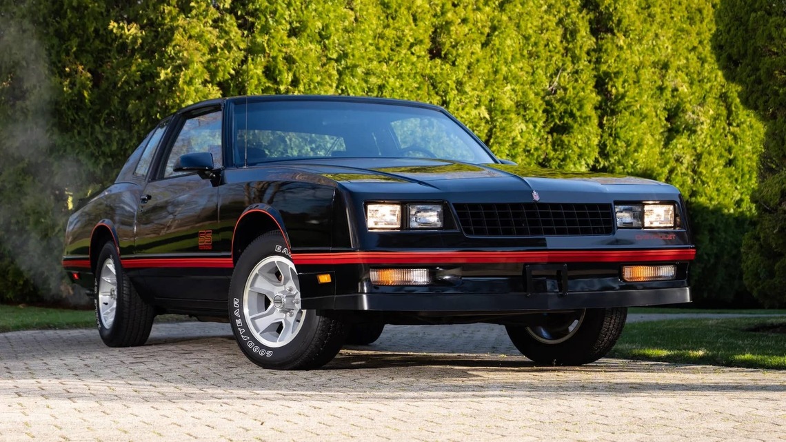 1987 Chevrolet Monte Carlo SS Aero Coupe for Sale With 752 Miles