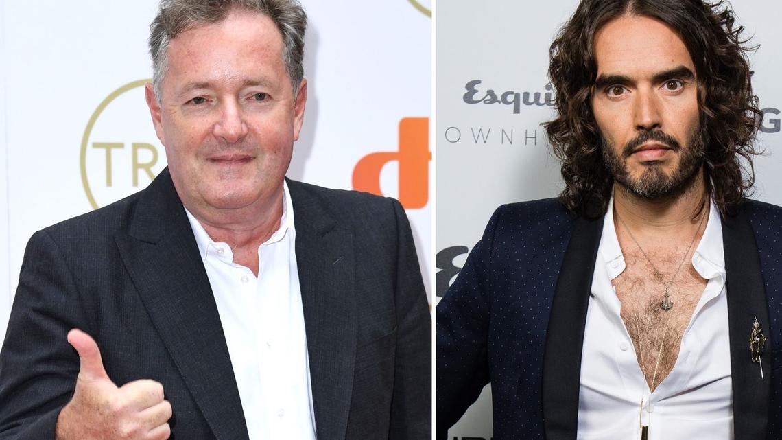 Piers Morgan Says Russell Brand Was 'Inappropriately Tactile' in Interview 