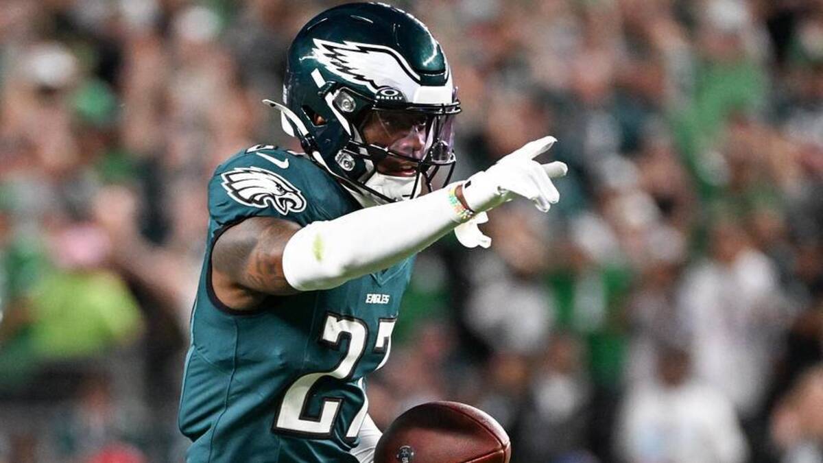  Quinyon Mitchell has become an All-Pro corner in just two seasons. | Eric Hartline-Imagn Images 