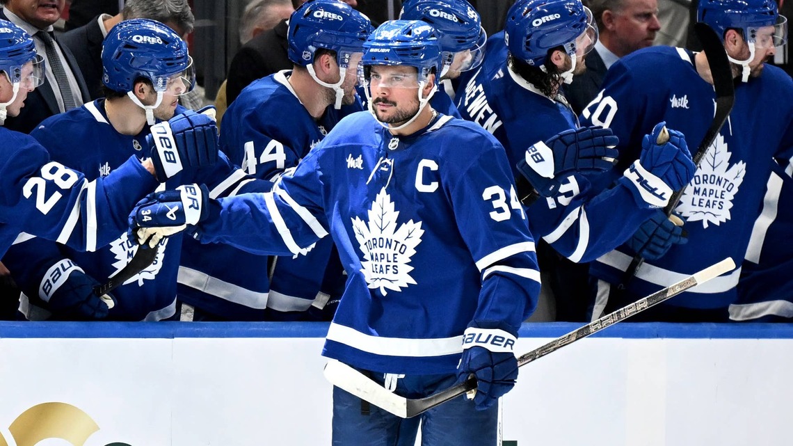 Auston Matthews Praises Gavin McKenna for Using ‘Time and Space' in Maple Leafs' Win 