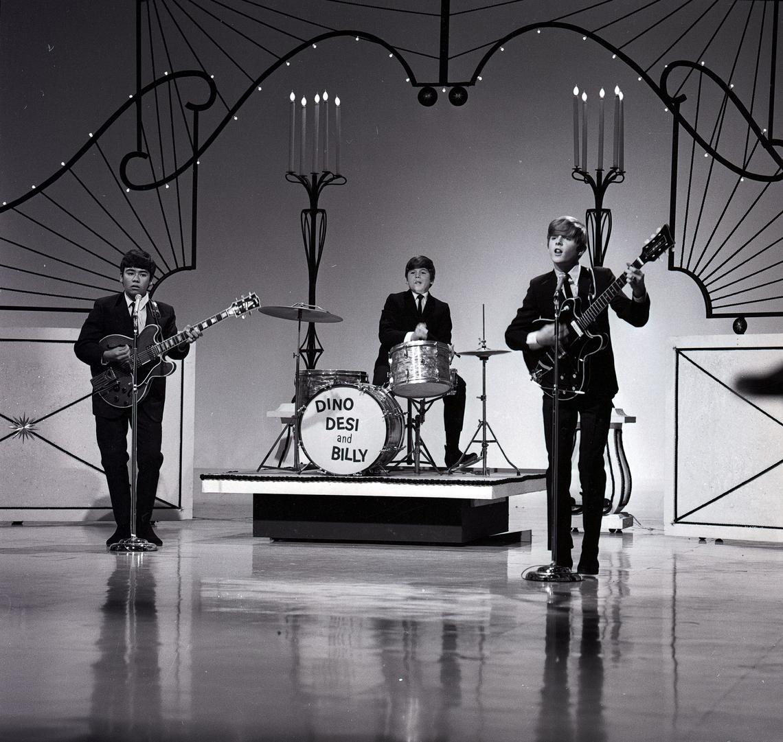 Dino, Desi & Billy performing on The Ed Sullivan Show in 1964ABC Photo Archives/Disney General Entertainment Content via Getty