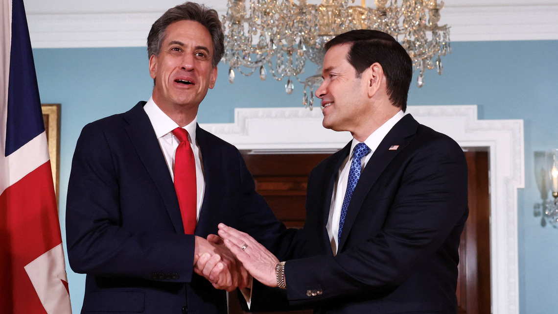 Rubio and Miliband discuss Ukraine war, boosting Europe's role in its own security 