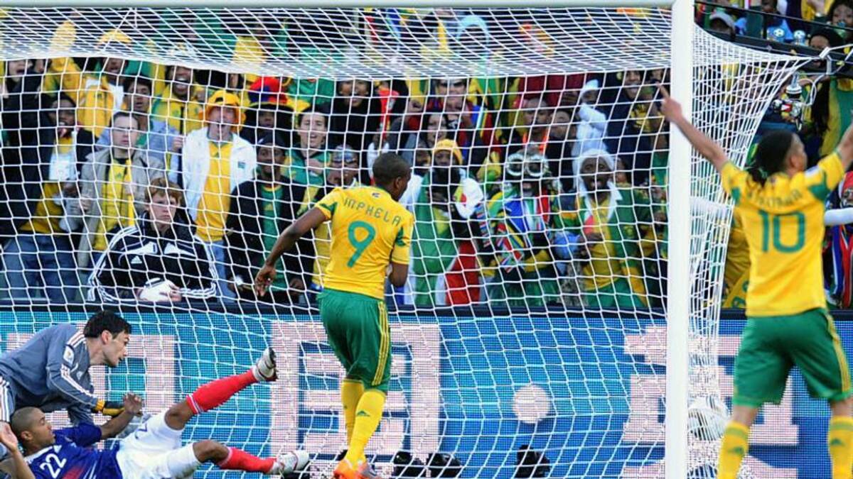  South Africa is statistically the team with the biggest shock result. | FRANCK FIFE / AFP via Getty Images 