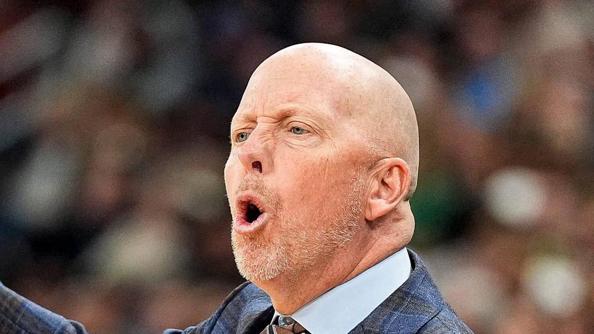  UCLA head coach Mick Cronin reacts to a play against Michigan State during the first half of Big Ten tournament quarterfinal at United Center in Chicago on Friday, March 13, 2026. | Junfu Han / USA TODAY NETWORK via Imagn Images 
