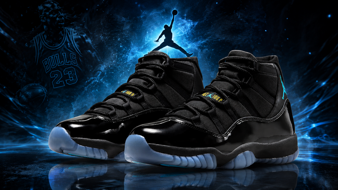 Air Jordan 11 'Gamma Blue': Where to Buy the Blacked-Out Icon Now 
