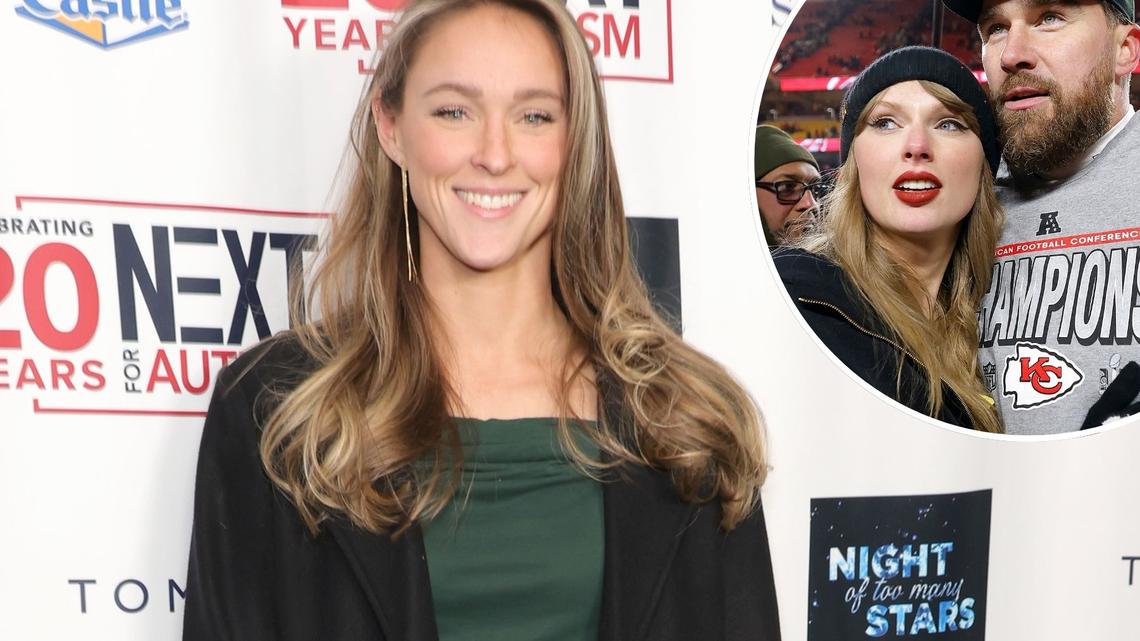 Kylie Kelce Is Extremely Over Questions About Travis and Taylor's Wedding 