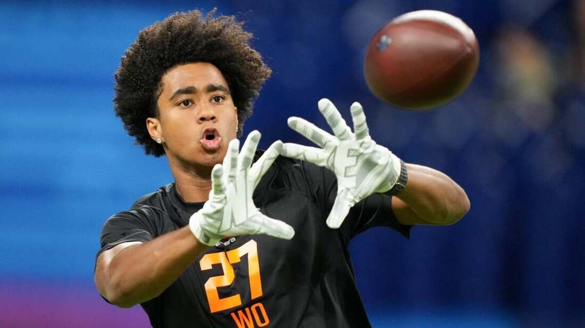 Ravens rookie WR Ja'Kobi Lane to have MRI on wrist