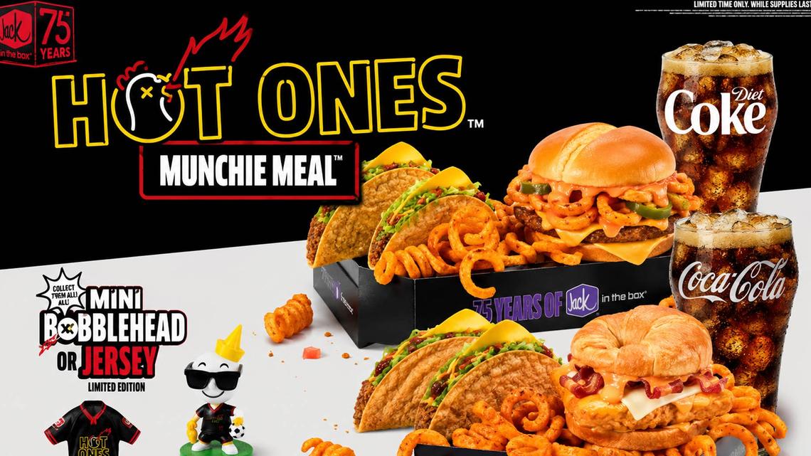 Jack in the Box Brings Back Fan-Favorite Menu Items With Spicy New 'Hot Ones' Collaboration 