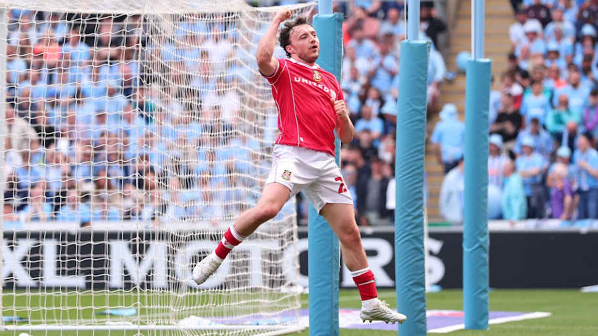  Ollie Rathbone scored for Wrexham against Coventry last weekend. | Marc Atkins/Getty Images 