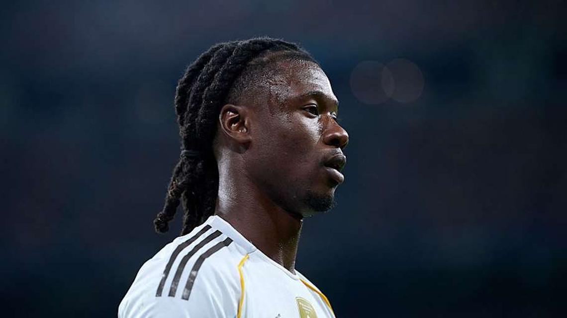  Eduardo Camavinga has been linked with a Real Madrid exit. | Diego Souto/Getty Images 