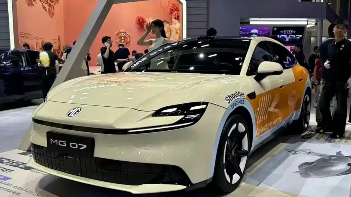 MG Just Launched a Porsche Taycan Alternative For $16,000 