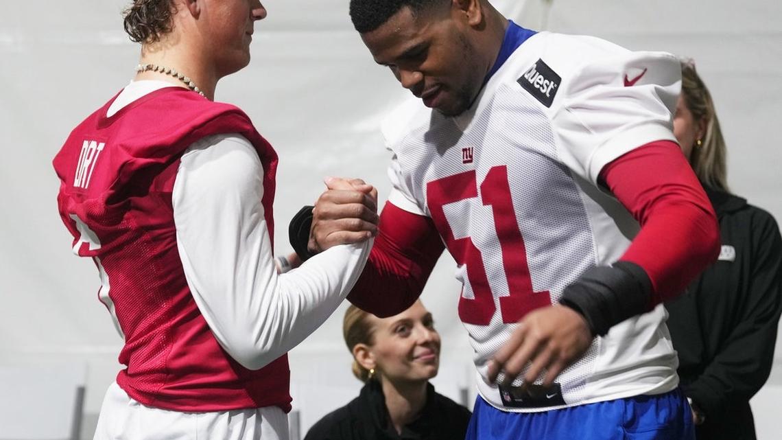 Reports: Giants QB Jaxson Dart, teammates clear air over rally in closed-door meeting