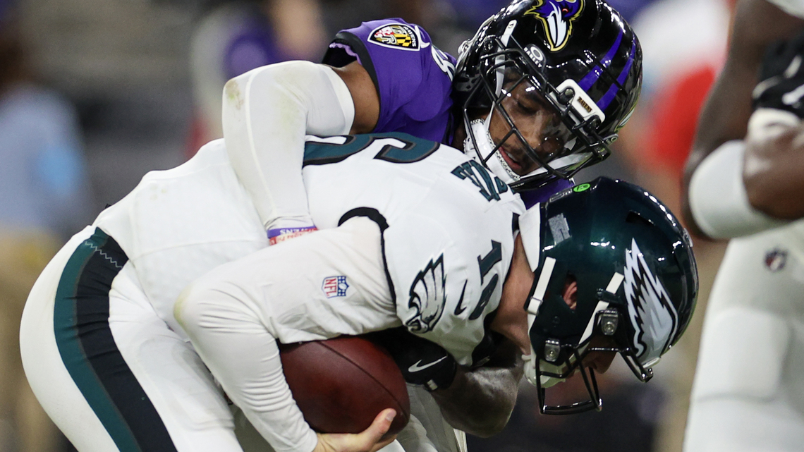 Eagles backups fail to generate fireworks in preseason opener, fall 24-7 at Ravens 