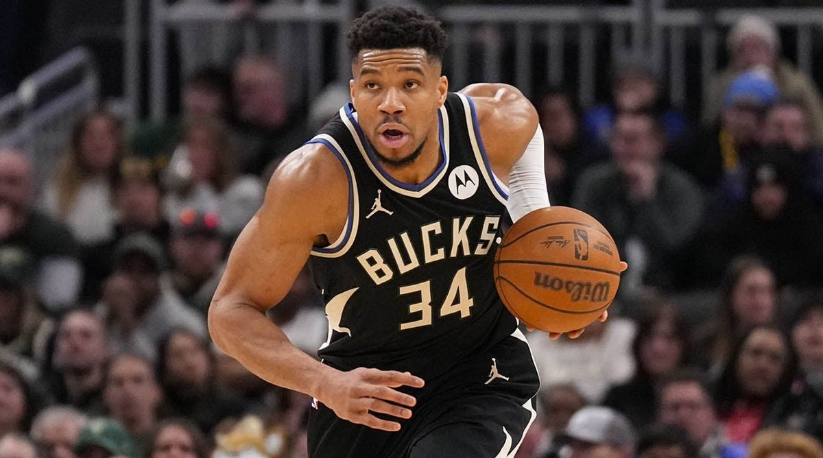  Milwaukee Bucks forward Giannis Antetokounmpo Jeff Hanisch-Imagn Images