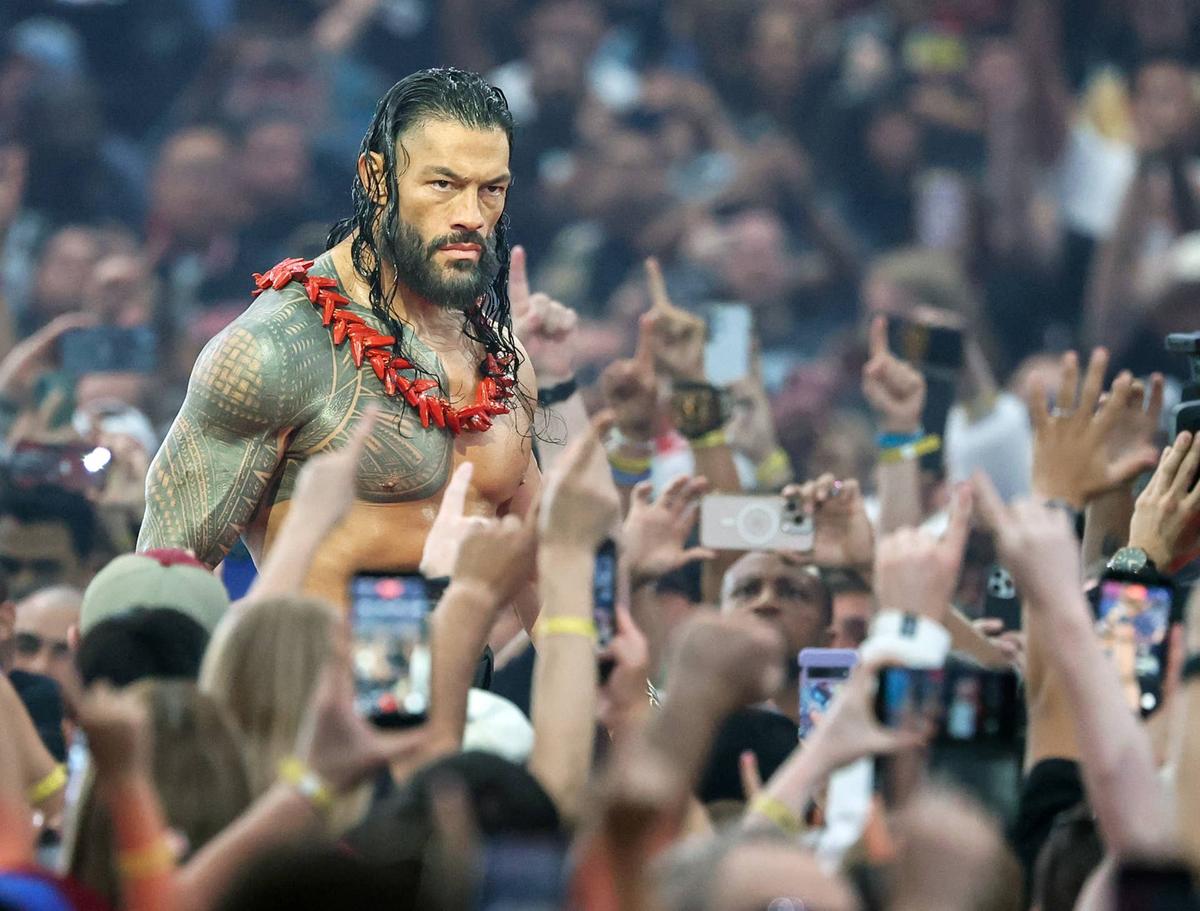  Roman Reigns is the OTC, Original Tribal Chief. Getty Images