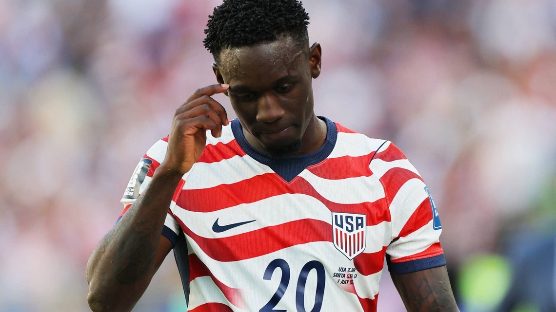 USA Gets Unfortunate Update After Folarin Balogun Red Card 