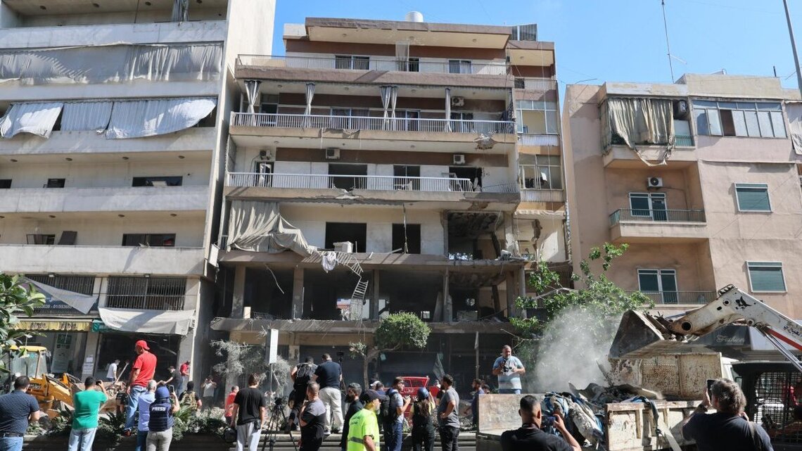 Israeli strikes Beirut, accuses Hezbollah of cease-fire violation