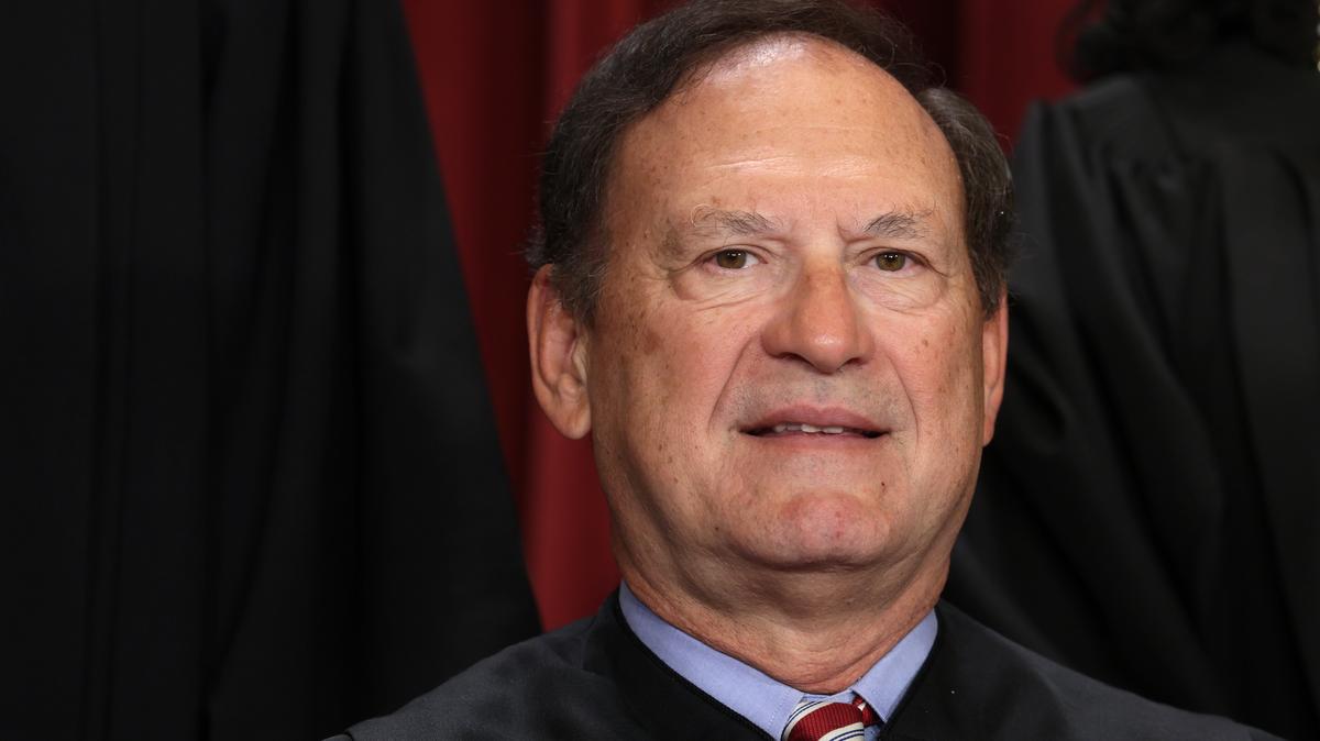 Samuel Alito Supreme Court death penalty case. Supreme Court Justice Samuel Alito poses for a portrait in Washington, D.C. on October 7, 2022.