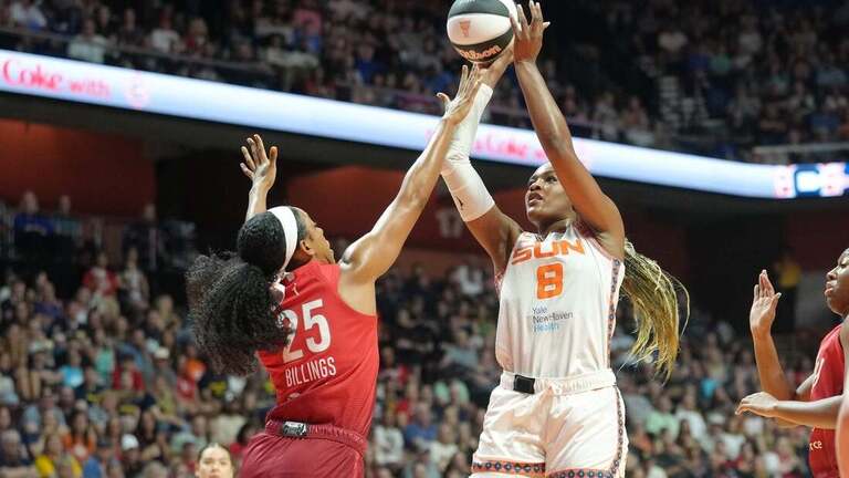 Caitlin Clark stars as Fever defeat Sun 
