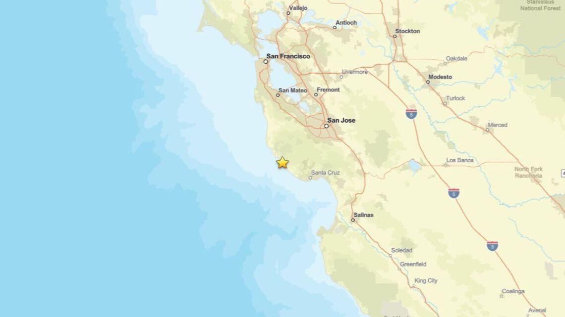 Update: 2.4 magnitude earthquake recorded close to Bonny Doon, CA on June 8 