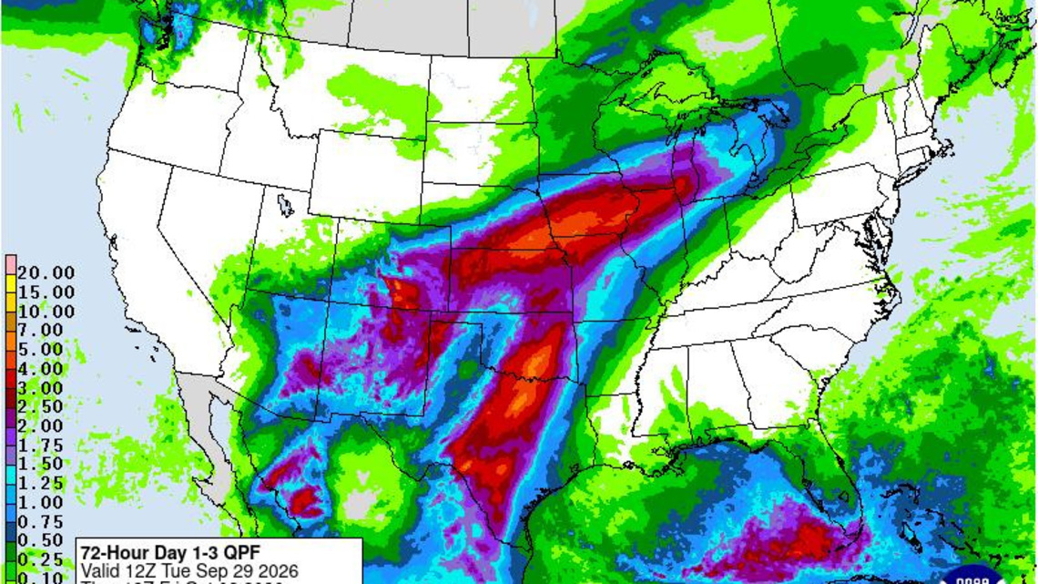 Hurricane Polo is sending rain to Texas. See how much as hybrid storm hits 