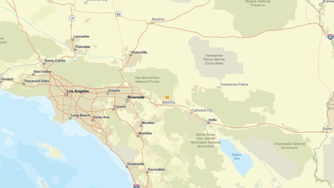 Update: Earthquake of 3.0 magnitude registered near Cabazon, CA on April 29 