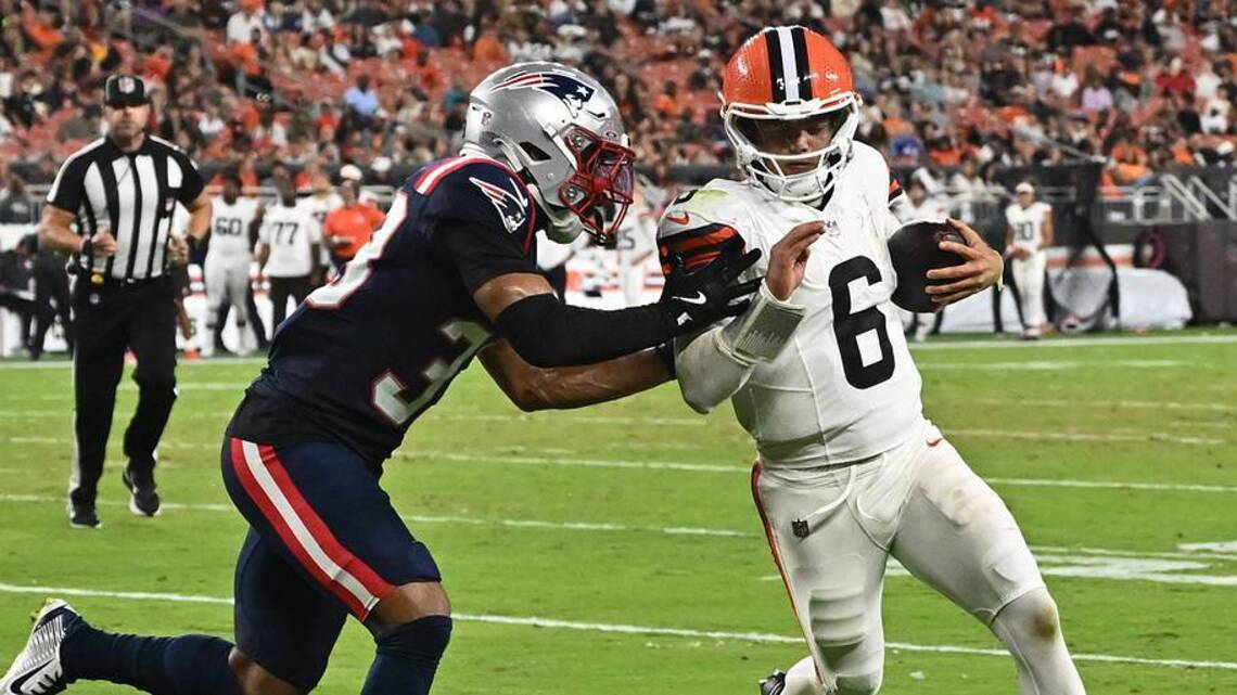 9 Takeaways From Patriots' Preseason Clunker Against Dillon Gabriel, Browns