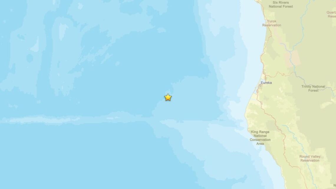 Update: May 28 - 2.8 magnitude earthquake registered close to Ferndale, CA 