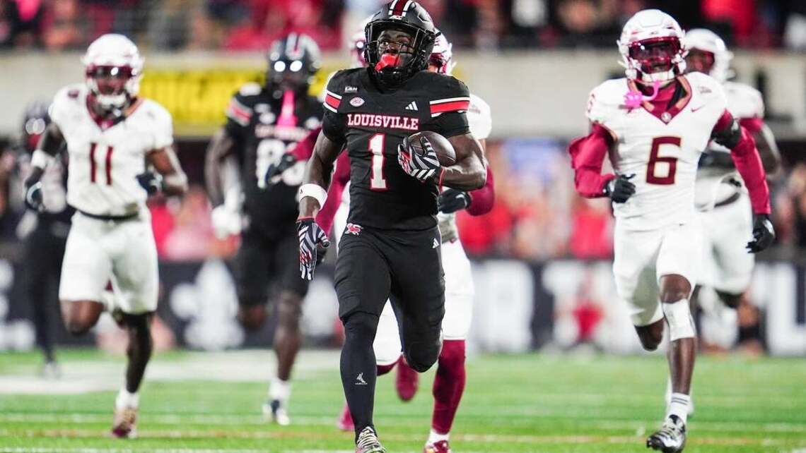 Isaac Brown rushes for 235 yards as Louisville tops Florida State 