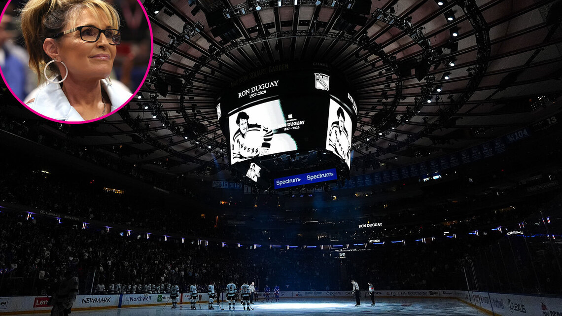 Sarah Palin Gets Visibly Emotional During Tribute to Late Boyfriend Ron Duguay 