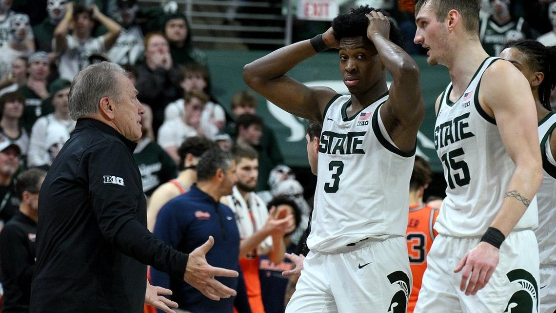 No. 15 Michigan State eager to halt slide vs. ascending UCLA 