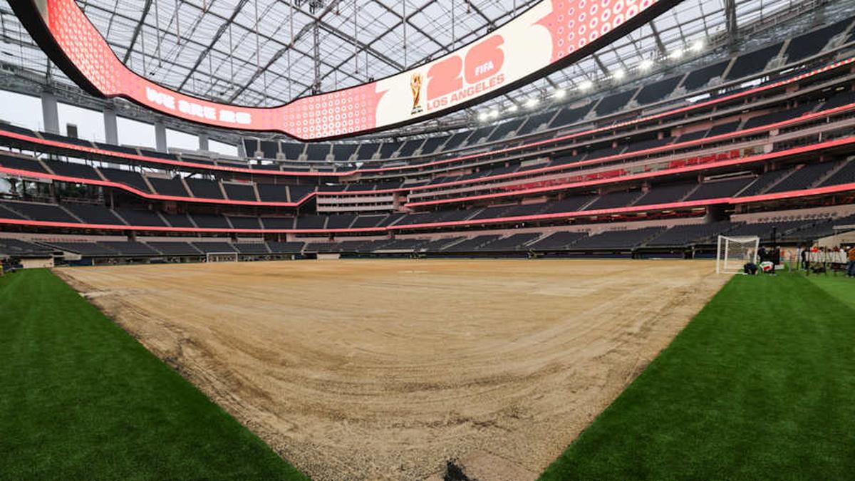  The preparations for the 2026 World Cup fields have been intense. | Patrick T. Fallon/AFP/Getty Images 