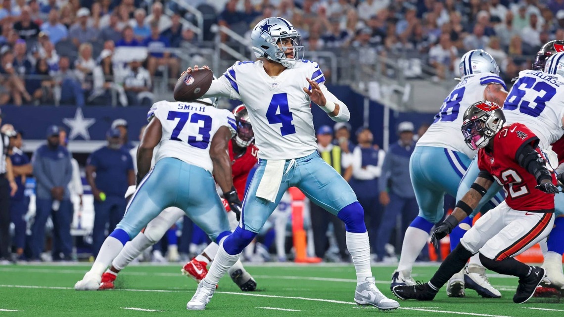 How to Watch Buccaneers vs Cowboys for Free: Thursday Night Football TV Channel, Live Stream 